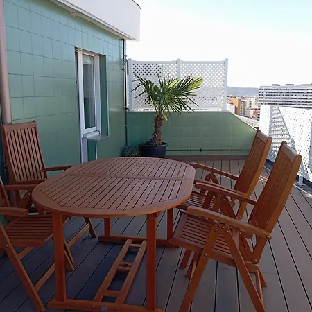 El Capricho Suite La Terraza, Gran Terraza Con Vistas Y Parking Incluido Gijón Extérieur photo