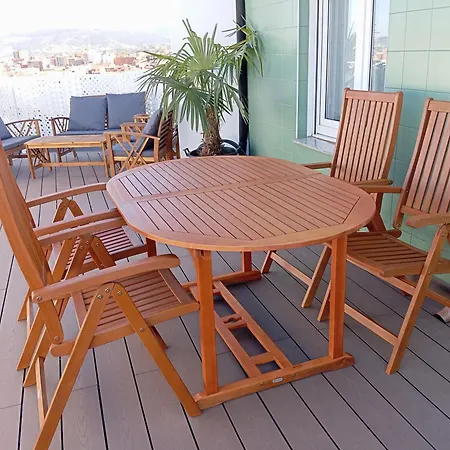 El Capricho Suite La Terraza, Gran Terraza Con Vistas Y Parking Incluido Gijón Extérieur photo